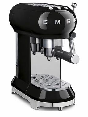 SMEG Black Espresso Coffee Machine